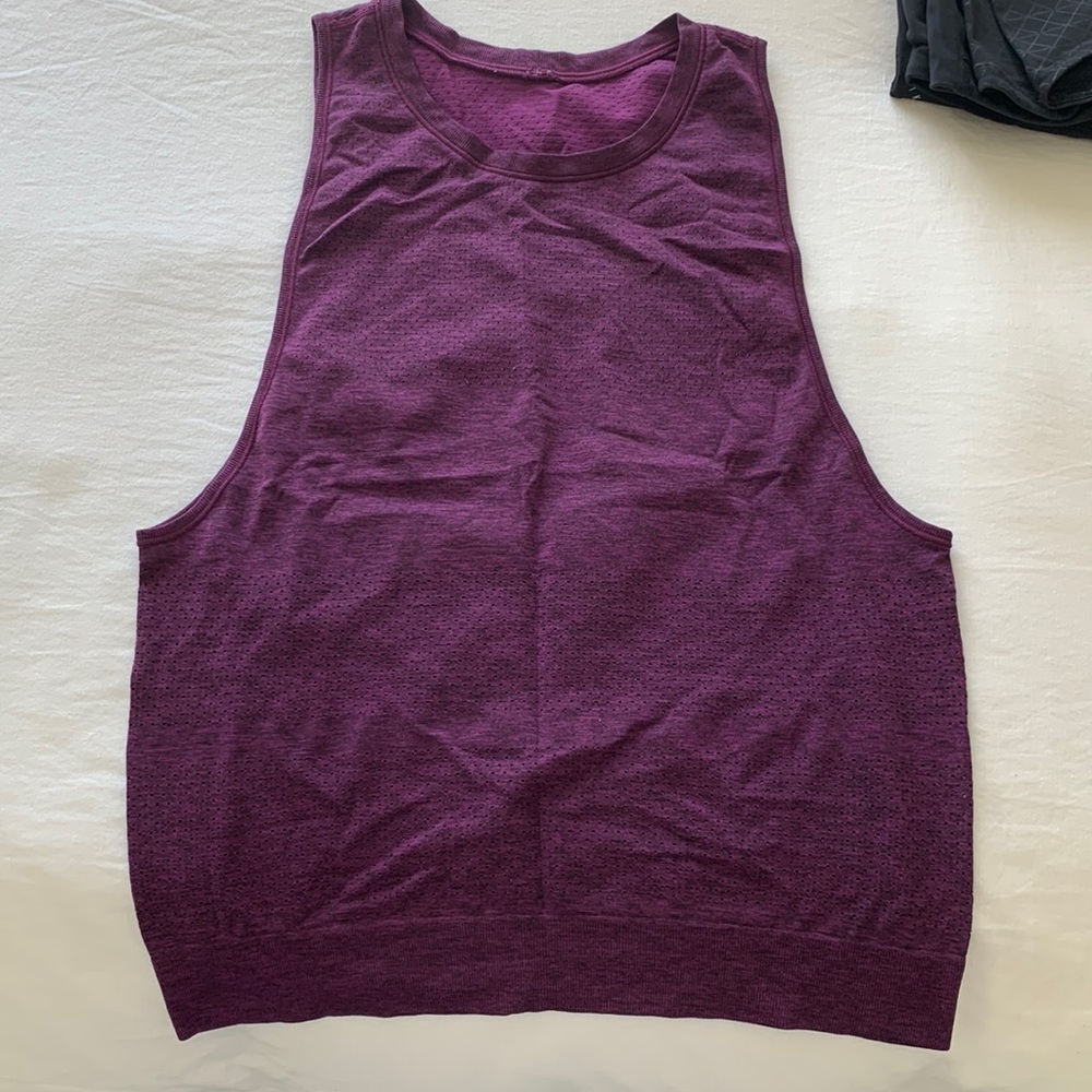 Purple lululemon tank